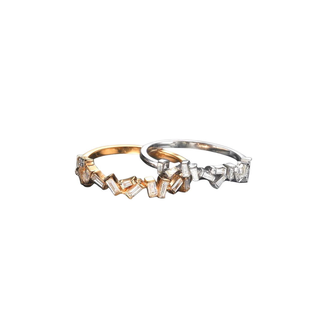 Mini on sale baguette ring