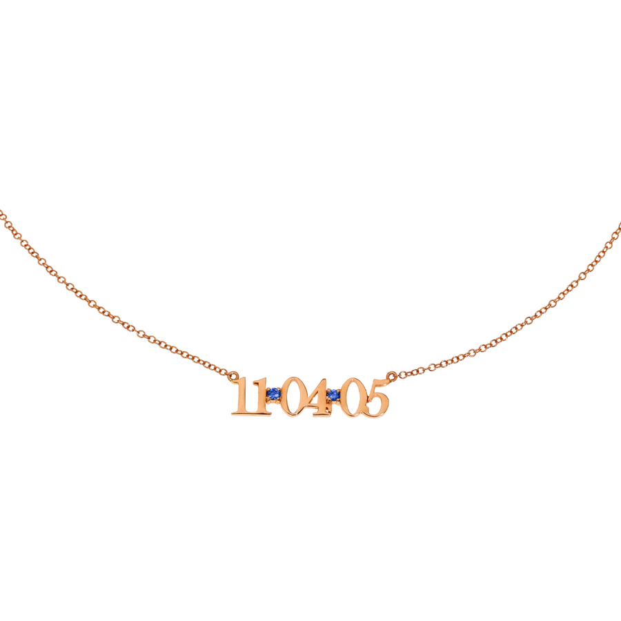 Gem Date Necklace