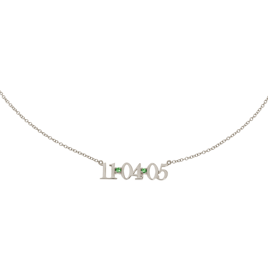 Gem Date Necklace